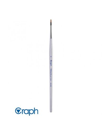 قلم موی آرایشی تخت گراف سایز 0 مناسب طراحی ابرو و خطوط ضخیم تر