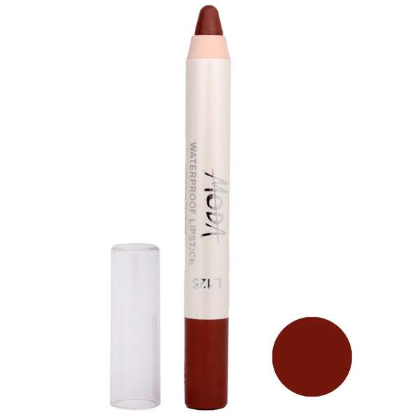 رژلب مدادی مدا مدل waterproof lipstick شماره 101