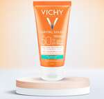 کرم ضد آفتاب مناسب پوستهای چرب ویشی vichy با  Capital Soleil SPF50 thumb 3