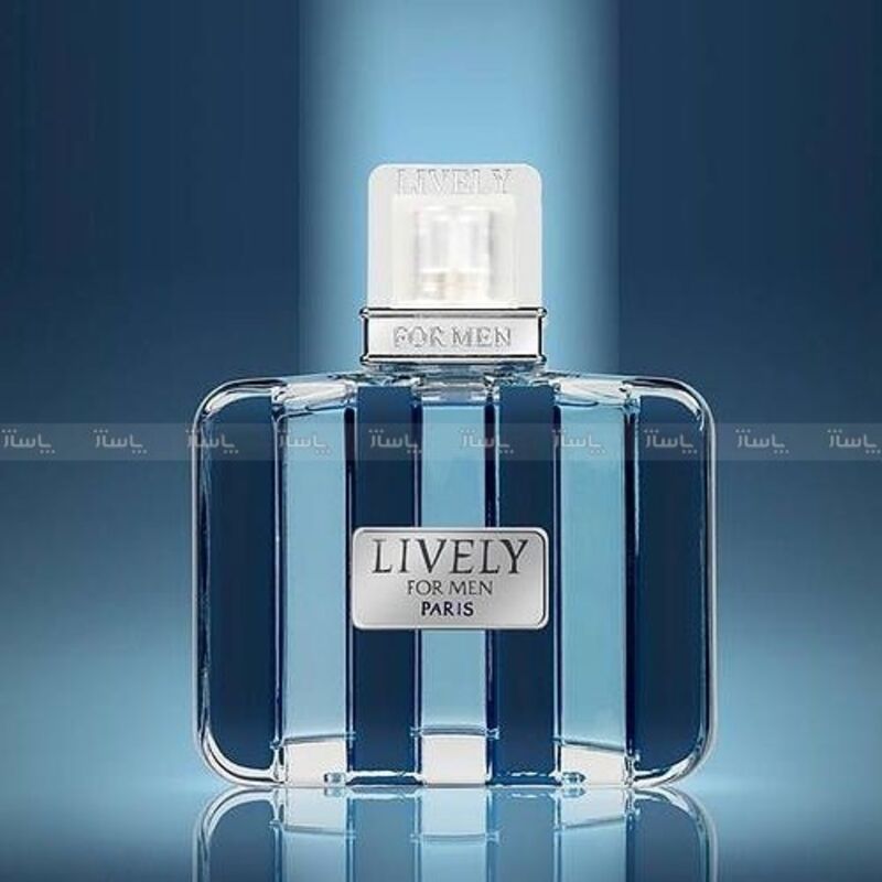 ادکلن لایولی آبی مردانه 100m; Lively For Men Paris gallery2