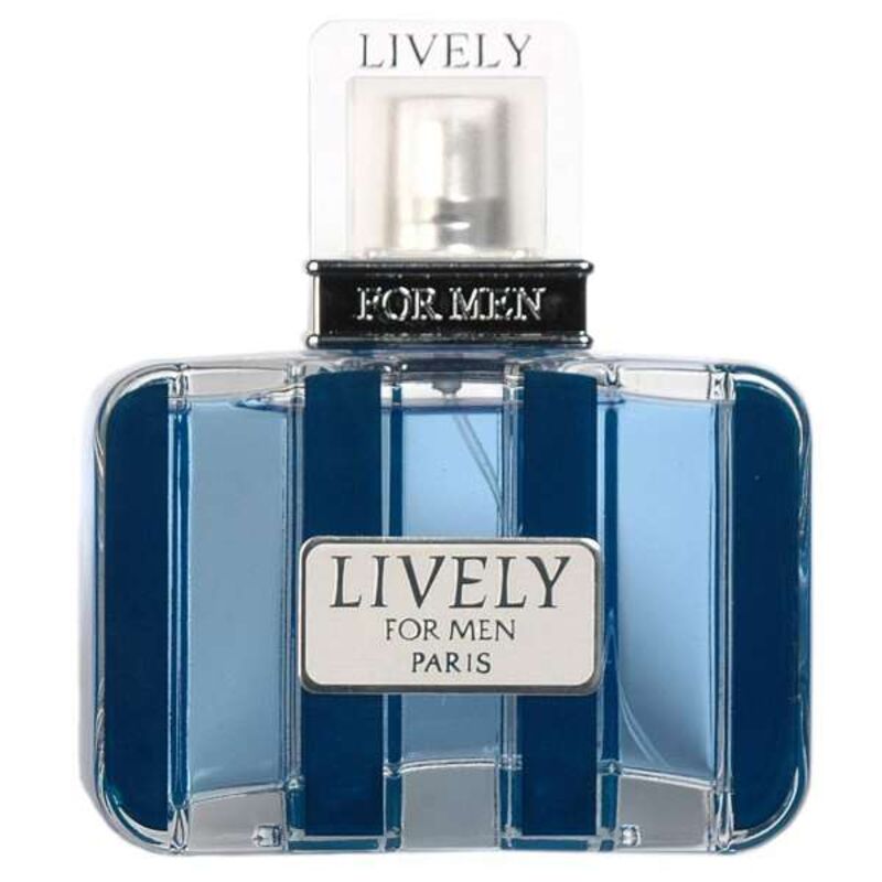 ادکلن لایولی آبی مردانه 100m; Lively For Men Paris gallery1