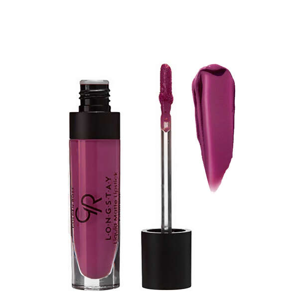 رژلب مات مایع بادوام گلدن رز شماره 28 GOLDEN ROSE