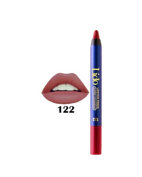 رژلب مدادی لیدو شماره 122 Lido Lipstick Pencil No