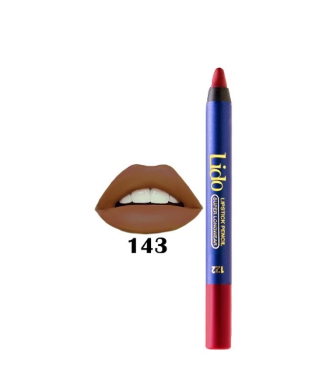 رژلب مدادی لیدو شماره 143 Lido Lipstick Pencil No gallery0