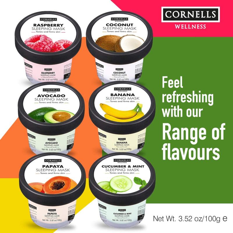ماسک خواب آواکادوو تقویت و سفت کننده پوست کورنلس CORNELLS AVOCADO gallery2