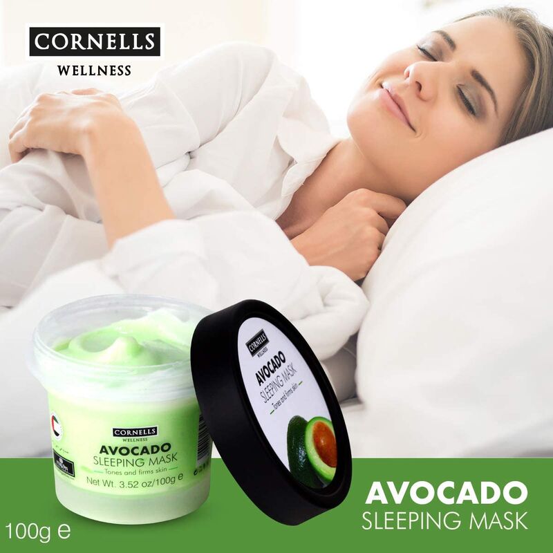 ماسک خواب آواکادوو تقویت و سفت کننده پوست کورنلس CORNELLS AVOCADO gallery1