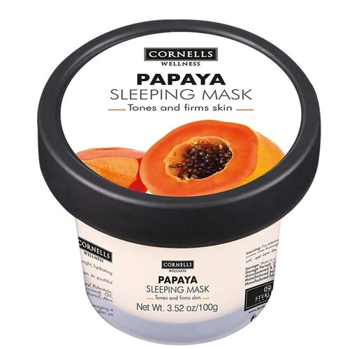 ماسک خواب تقویت و سفت کننده پوست پاپایا کورنلس CORNELL Papaya