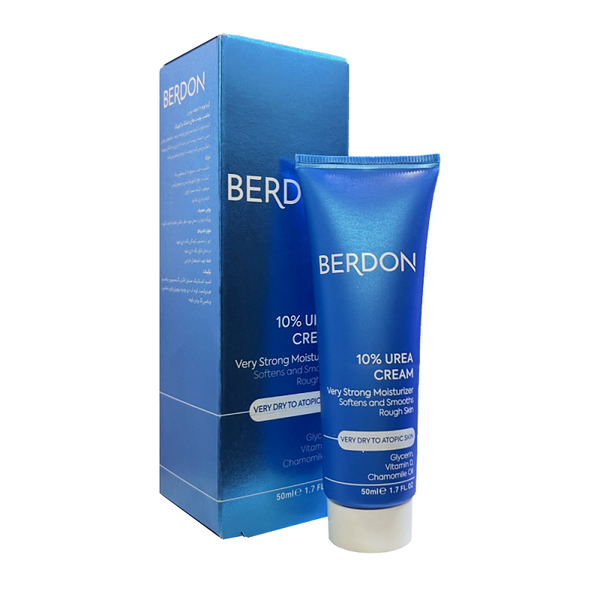 کرم مرطوب کننده اوره 10% پوست خیلی خشک بردون Berdon