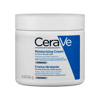کرم مرطوب کننده مختص پوستهای خشک وحساس سراوی CERAVE حجم 454 گرم
