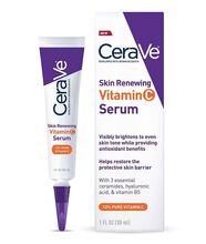 سرم ویتامین سی با جذب حداکثری و خاصیت روشن کننده قوی سراوی CeraVe مدل Skin Renewing gallery0